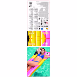 Bestway Matelas Gonflable A FLEURS CONFORT DELUXE - 1 personne - 1.83m x 76cm - Vue supplémentaire 7