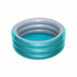 Bestway Piscine gonflable - 3 boudains - Φ1.5m x H53cm, 445 L, 6 an(s), Vinyl, Bleu