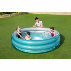 Bestway Piscine gonflable - 3 boudains - Φ2.01m x H53cm - Vue supplémentaire 8