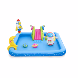 Bestway Aire de jeux piscine gonflable Little Astronaut avec toboggan