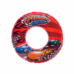 Bestway BOUÉE SPEEDWAY FRIENDS, Multicolore, Bouée, Motif, Vinyl, 3 an(s), 6 an(s)