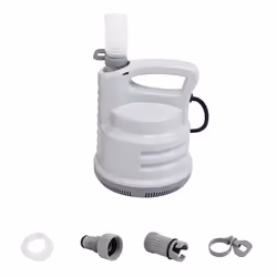 Pompe de drainage - Non spécifié - Modèle non spécifié - Débit 3000L/h - Tuyau 5m - Électrique