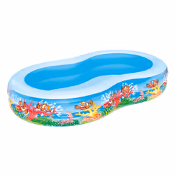 Bestway PISCINE DE JEUX 2.62m x 1.57m x 46cm, 544 L, Vinyl, Multicolore