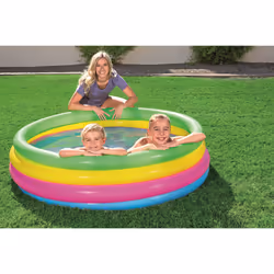 Bestway PISCINE DE JEUX - 4 anneaux - Φ1.57m x H46cm - Vue supplémentaire 7