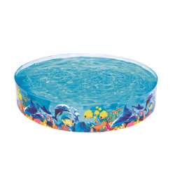 Bestway PISCINE FILL 'N FUN Φ2.44m x H46cm, 1612 L, 3 an(s), PVC, Vinyl, Multicolore