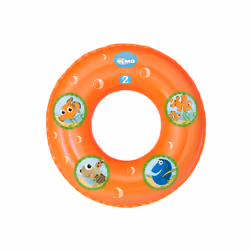 Bestway Disney - Nemo Bouée gonflable dia 51cm, Orange, Bouée, Vinyl, 46 cm, 110 mm, 51 cm