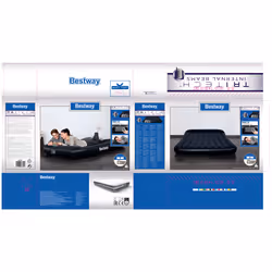 Bestway Matelas gonflabe floqué AEROLAX - Queen-Size - 2.03m x 1.52m x 30cm - Vue supplémentaire 18