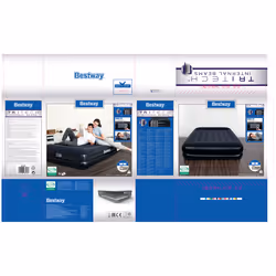 Bestway MATELAS PNEUMATIQUE PREMIUM - POMPE À AIR - 2-personnes - 2.03m x 1.52m x 46cm - Vue supplémentaire 20