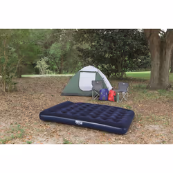 Bestway Matelas gonflabe floqué EASY INFLATE FACILE À GONFLER - Queen-Size 2.03m x 1.52m x 28cm