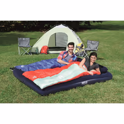 Bestway Matelas gonflabe floqué AVEC POMPE A AIR / GRAND- 2.03m x 1.52m x 22cm - Vue supplémentaire 14