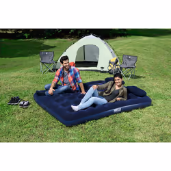 Bestway Matelas gonflabe floqué AVEC POMPE A AIR / GRAND- 2.03m x 1.52m x 22cm - Vue supplémentaire 16