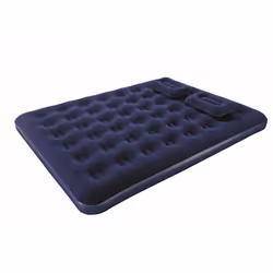 Bestway Matelas gonflabe floqué AVEC POMPE A AIR / GRAND- 2.03m x 1.52m x 22cm