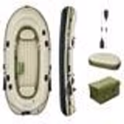 Bestway Voyager 500 3.48m x 1.41m Vert/Marron, Baignade, divertissement, Bateau gonflable, Vert, PVC, 3 personne(s), 250 kg