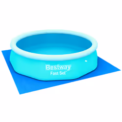 Bestway LAIZE DE SOL 3.35m x 3.35m, Bâche de sol, Bleu, 3,05 m, 3,05 m, 3,05 m, 879 g