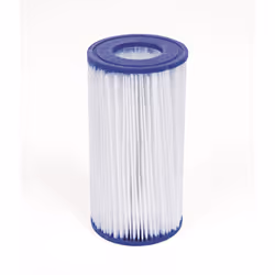 Bestway Cartouche Filtrante III, Pompe à cartouche filtrante, Bleu, Blanc, 5,7 m³/h, 137 g, Sachet aluminium, 106 mm