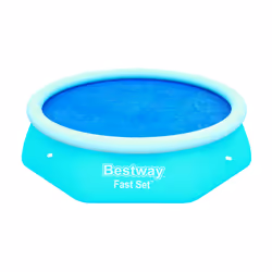 Bestway Bache solaire 2.44m x 66cm, Couverture solaire de piscine, Bleu, 361 g, Ampoule, 280 mm, 380 mm