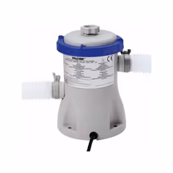 Filtre à pompe indispensable pour le nettoyage des piscines hors-sol, type 1C, d'une capacité de filtration de 1249 l/h, avec ...