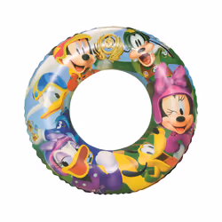 Bestway Disney - Mickey Mouse Clubhouse Bouée gonflable dia 56cm, Multicolore, Bouée, Image, Vinyl, 3 an(s), 6 an(s)