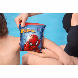 Bestway Spiderman Aide de natation - brassards gonflables 23cm x 15cm