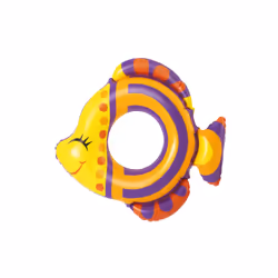 Bestway Bouée gonflable LES AMIS POISSONS 81x76cm, Multicolore, Bouée, Motif, Vinyl, 3 an(s), 6 an(s)