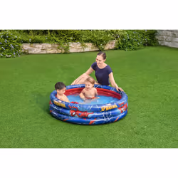 Bestway Spiderman Piscine gonflable -3 boudains - Φ1.22m x H30cm - Vue supplémentaire 14