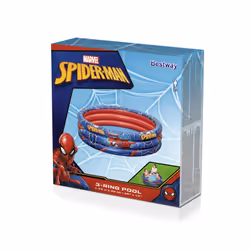 Bestway Spiderman Piscine gonflable -3 boudains - Φ1.22m x H30cm - Vue supplémentaire 16