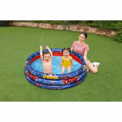 Bestway Spiderman Piscine gonflable -3 boudains - Φ1.22m x H30cm - Vue supplémentaire 4