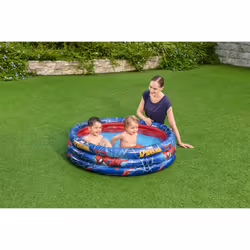 Bestway Spiderman Piscine gonflable -3 boudains - Φ1.22m x H30cm - Vue supplémentaire 6