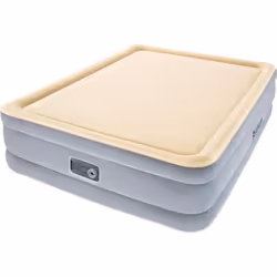 Bestway Confortable Matelas Surélevé en Mousse / Grand, Double matelas, Taille Queen, Intérieure, Pompe à air intégrée