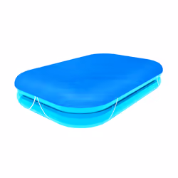 Bestway Bâche pour piscine - 2.62m x 1.75m x 51cm, Couverture, Bleu, Polyéthylène, 2,62 m, 175 cm, 51 cm