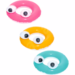 Moulage Général Méridional S/Bouee Gros Yeux61Cm 3 Couleurs, 3 an(s), Vinyl, Multicolore