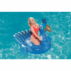 Bestway 41101 flotteur de plage et de piscine Bleu Vinyl Bouée à chevaucher - Vue supplémentaire 23