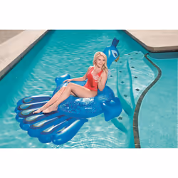 Bestway 41101 flotteur de plage et de piscine Bleu Vinyl Bouée à chevaucher - Vue supplémentaire 30