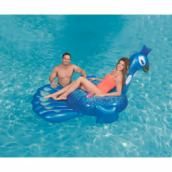 Bestway 41101 flotteur de plage et de piscine Bleu Vinyl Bouée à chevaucher - Vue supplémentaire 44