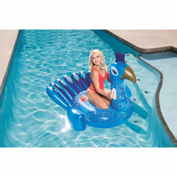 Bestway 41101 flotteur de plage et de piscine Bleu Vinyl Bouée à chevaucher - Vue supplémentaire 47