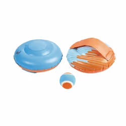 Bestway 52244, Set de jeu de balle à lancer et à attraper gonflable, 3 an(s), Vinyl, Bleu, Orange