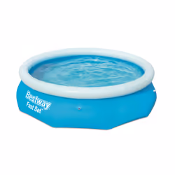 Bestway Fast Set Piscine autoportante Pool 3.05m x 76cm, 3638 L, Piscine gonflable, Bleu, 8,31 kg