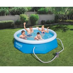 Bestway Fast Set Piscine autoportante Pool, set avec pompe, 2.44m x 66cm - Vue supplémentaire 5