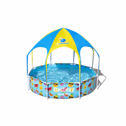 Bestway Steel Pro 2.44m x 51cm Splash-in-shade Play Pool