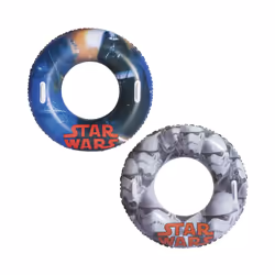 Bestway Disney - Star Wars Bouée gonflable dia 91cm, Bleu, Bouée, Image, Vinyl, 10 an(s), 91 cm