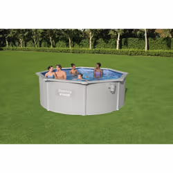 Bestway Hydrium 3.60m x 1.20m, Gris/Bleu - Vue supplémentaire 17