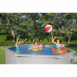 Bestway Hydrium 3.60m x 1.20m, Gris/Bleu - Vue supplémentaire 18