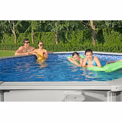 Bestway Hydrium 3.60m x 1.20m, Gris/Bleu - Vue supplémentaire 20