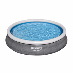 Bestway Fast Set Kit piscine gonflable ronde 4,57 m x 84 cm