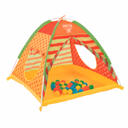 Bestway Tente à balles pour Enfants, Maison de jeux posée au sol, 2 an(s), Multicolore