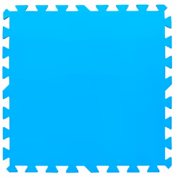 Bestway 14352, Protection de sol, Bleu, Polyéthylène, Carré, 500 mm, 500 mm