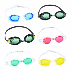 Bestway Lunettes Focus, Unisexe, Multicolore, Polycarbonate, Multicolore, Polycarbonate, Blanc