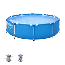 Bestway Steel Pro 56679 piscine hors sol Rond Bleu