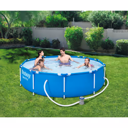 Bestway Steel Pro 56679 piscine hors sol Rond Bleu - Vue supplémentaire 4