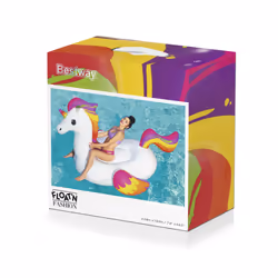 Bestway 41113 flotteur de plage et de piscine Multicolore, Blanc Vinyl Bouée à chevaucher - Vue supplémentaire 5